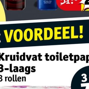 Toiletpapier op Kruidvat