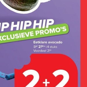 Avocado op Carrefour