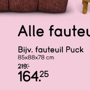 Fauteuil op Leen Bakker