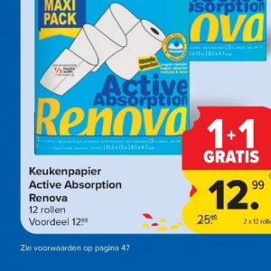 Keukenpapier op Carrefour