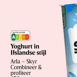 Yoghurt op Delhaize