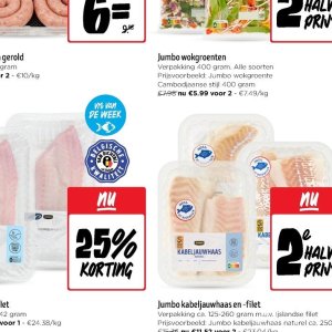 Vis op Jumbo