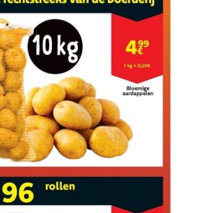 Aardappelen op Cora