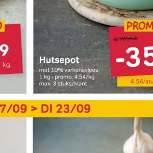 Varkensvlees op Bon'Ap