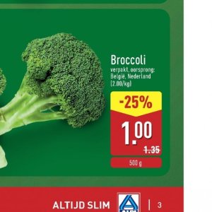 Broccoli op Aldi