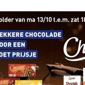 Chocolade op Aldi