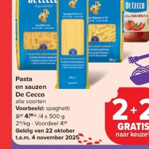 Pasta op Carrefour