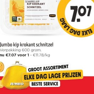Schnitzel op Jumbo