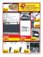 Folder Bouwcenter Frans Vlaeminck