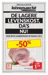 Folder Intermarché Waregem