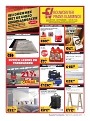 Folder Bouwcenter Frans Vlaeminck Wielsbeke