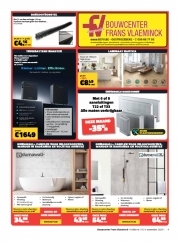 Folder Bouwcenter Frans Vlaeminck Oostrozebeke